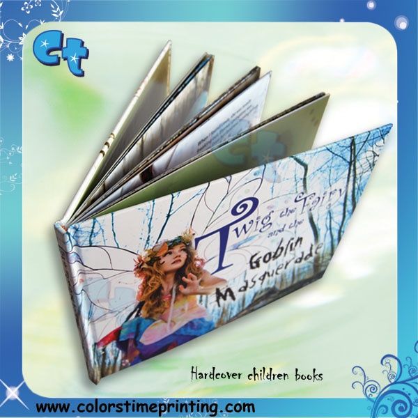 High quality hardcover children book printing