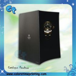 Spot-UV watch catalogue printing