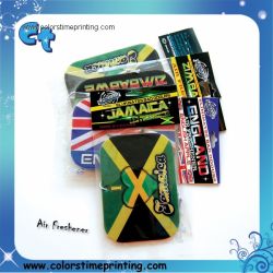 Flag Design Paper Air Freshener For Car